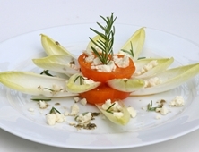 Persimmon Endive Salad