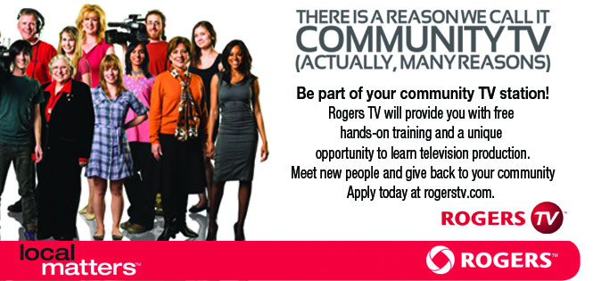 Volunteer with Rogers TV 
